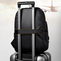 حار خفيفة على ظهره الرجال كلية الحقائب المدرسية الذكور حقائب مقاومة للماء عالية الجودة لينة البوليستر حقيبة كمبيوتر محمول للرجال - الصورة 5